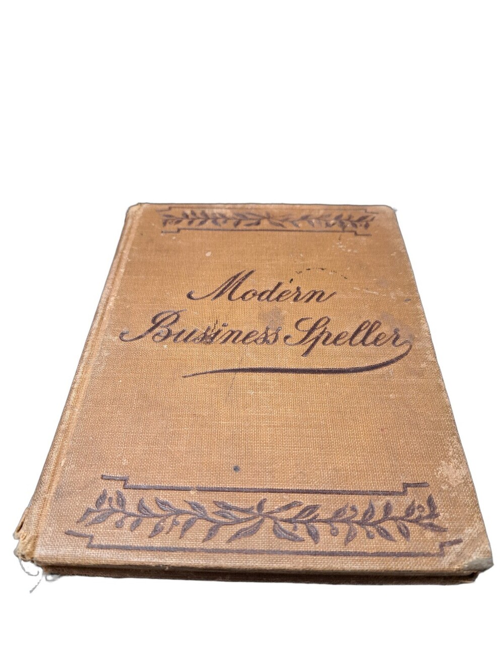 Vintage 1901 The Modern Business Speller by D. D. Mayne